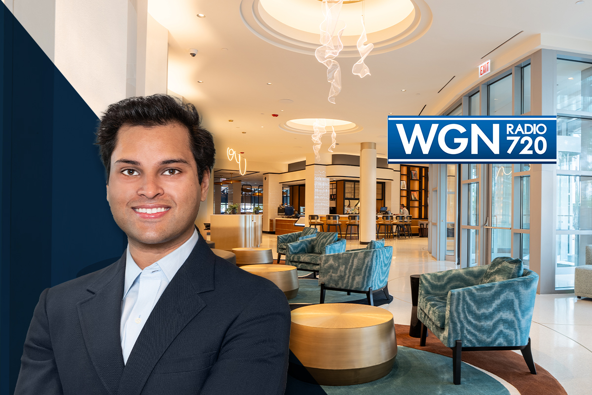Aghfar Arun Featured on WGN 720 Radio